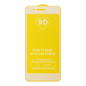 Закаленное стекло Xiaomi Mi 5X/A1 2D белое 9H Premium Glass