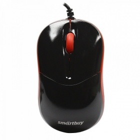 Мышь SmartBuy ONE 343 оптическая, 1200 dpi черно-красная
