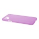 Накладка iPhone 11 Pro пластиковая матовая ультратонкая прозрачная фиолетовая