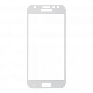 Закаленное стекло Samsung J3 2017/J330F 2D белое