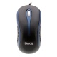 Мышь Dialog MOP-10BU USB, оптич.3 кн, 800 dpi черно-синяя.