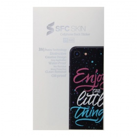 Наклейка iPhone 6/6S на корпус SFC SKIN Enjoy the little things