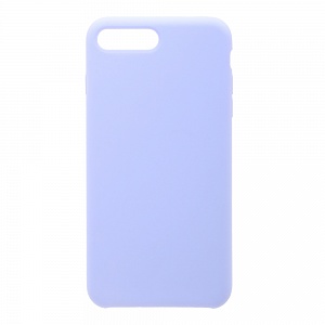 Накладка iPhone 7/8 Plus Silicone Case прорезиненная сиреневая