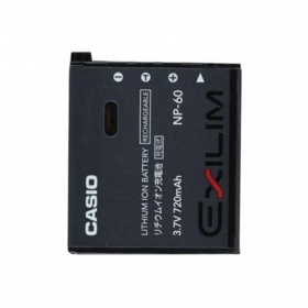 Аккумулятор для фото Casio (NP-60) Exilim EX-S10 480mA