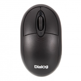 Мышь Dialog MROP-00U беспр, оптич, 5 кнопок, 1600 dpi черная