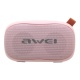 Стереоколонка Bluetooth Awei Y900 Micro SD, розовая