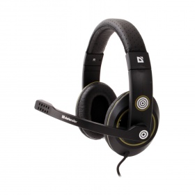 Наушники Defender Warhead G-110 игровые, черные, 2,1 м