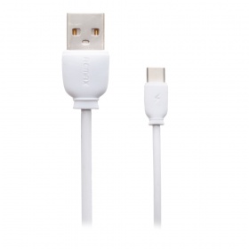 СЗУ с 2 USB 2,4A + кабель Type-C Remax RP-U22 белый