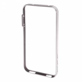 Бампер на iPhone 4/4S MBL1 алюминевый серебристый