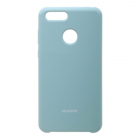 Накладка Huawei Honor 7X Silicone Case прорезиненная мята