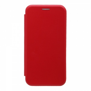 Книжка Samsung G970F/S10 Lite красная горизонтальная на магните