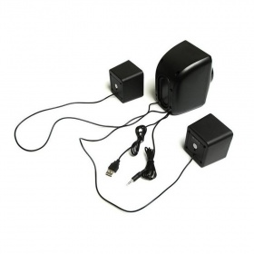 Акус. система Dialog 2.1 AC-202UP 11W RMS, USB, черная