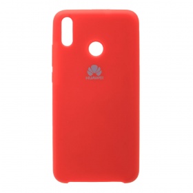 Накладка Huawei Honor 8X Silicone Case прорезиненная красная