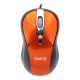 Мышь Dialog MOP-22SU USB, оптич. 3 кнопки, 800 dpi черно-оранжевая