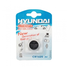 Элемент питания CR1625 Hyundai Lithium 3V (5 на блистере)