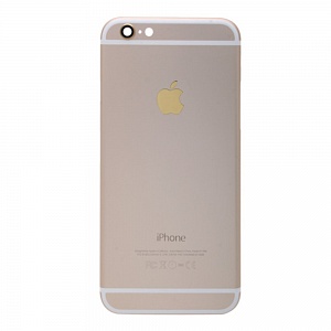 Задняя крышка iPhone 6 золото AAA
