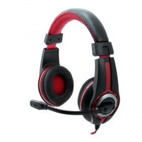Наушники Defender Warhead G-185 игровые черно-красные, 2 м