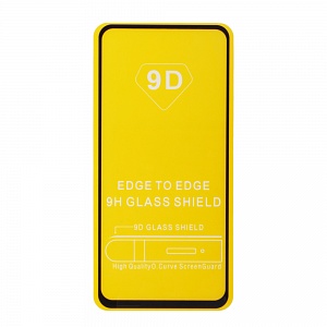 Закаленное стекло Samsung A60 2019/M40 2D черное 9H Premium Glass