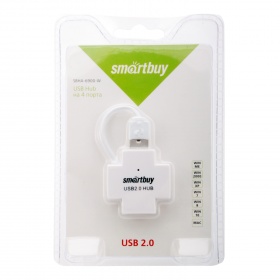USB-хaб SmartBuy 6900 4 порта белый