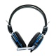 Наушники Classix CV-995 с рег.гром. микроф, черно-синие 2.3 м