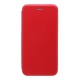 Книжка Huawei Honor 8C красная горизонтальная на магните