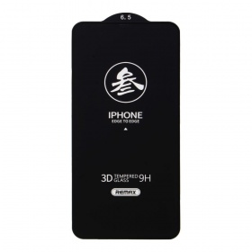 Закаленное стекло iPhone XS Max 3D черное Remax GL-27 0,3mm