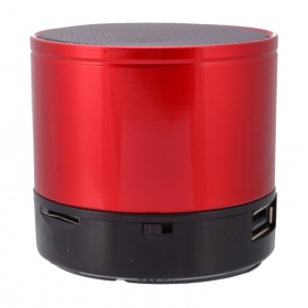 Стереоколонка Bluetooth Monster S10 Micro SD, красная