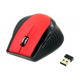 Мышь SmartTrack 613AG Red-Black, оптическая беспроводная