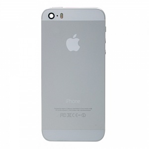 Задняя крышка iPhone 5S + flat cables белая ОРИГ