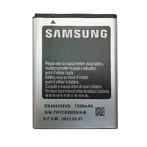 АКБ для Samsung S5830 Ace/S5660 Gio/B7510/S mini/Cooper/Pro (EB494358VU) 1350 mAh ОРИГИНАЛ