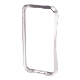 Бампер на iPhone 4/4S CLEAVE алюминевый серебро