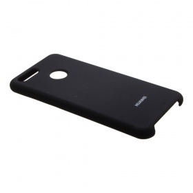 Накладка Huawei Honor 7X Silicone Case прорезиненная черная