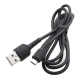 СЗУ с 2 USB 2,4A + кабель USB Micro Borofone BA25A черный
