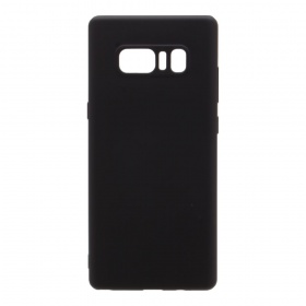 Накладка Samsung N950F/Note 8 силиконовая бархатная черная