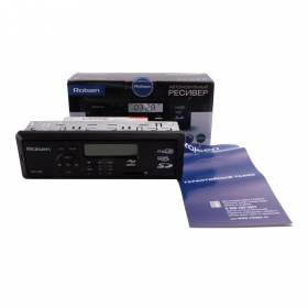 Автомагнитола Rolsen RCR-100B USB, SD, AUX, радио