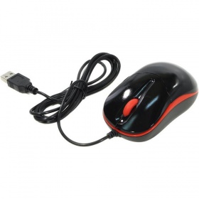 Мышь SmartBuy ONE 343 оптическая, 1200 dpi черно-красная