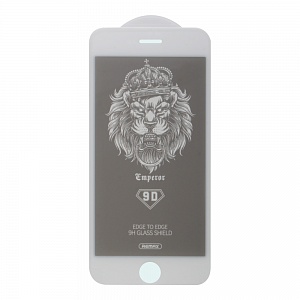 Закаленное стекло iPhone 7/8 9D белое Remax GL-35/GL-53 0,3mm 9H