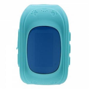 Часы-GPS Smart Watch Q50 резиновые голубые