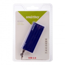 USB-хaб SmartBuy 6810 4 порта голубой