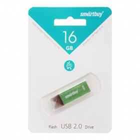 К.П. USB 16 Гб SmartBuy U10 зеленая
