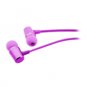 Наушники Bluetooth вакуумные boyi3 с микрофоном фиолетовые
