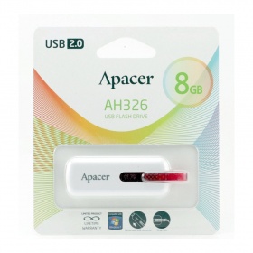 К.П. USB 8 Гб Apacer AH326 белая