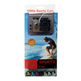 Экшн-камера Sports Cam X6000 Full HD, 30FPS, 2'', 140º, золото