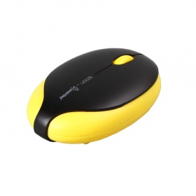 Мышь SmartTrack 520AG Spoon Black/Yellow, оптическая беспроводная