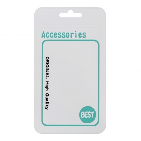 Пакет Zip-lock Accessories 8x14 см бирюзовый