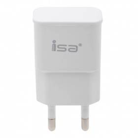 СЗУ с USB 1A + кабель Micro ISA ZU-1 белый
