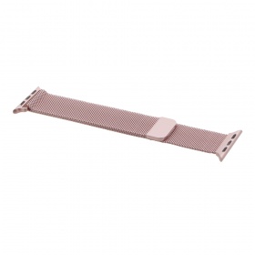 Браслет для Apple Watch 38/40 мм металлический Милан розовое золото