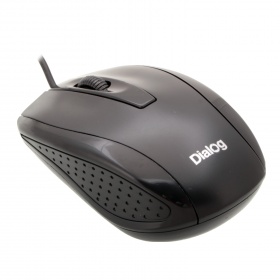 Мышь Dialog MOP-04BU USB, оптич. 3 кнопки, 800 dpi черная