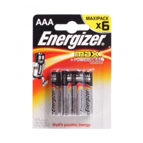 Элемент питания LR3 Energizer MAX (6 на блистере)