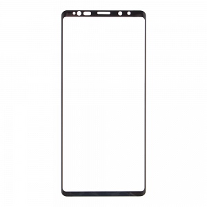 Закаленное стекло Samsung N960F/Note 9 закругленное черное Premium